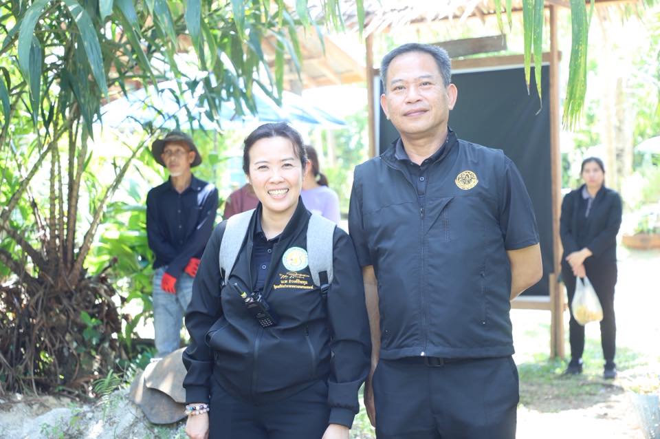 title - เลขาฯ ส.ป.ก. พร้อมคณะ ร่วมลงพื้นที่ติดตามคณะ รมช.กษ. ตรวจราชการ ณ ตำบลอ่าวลึก